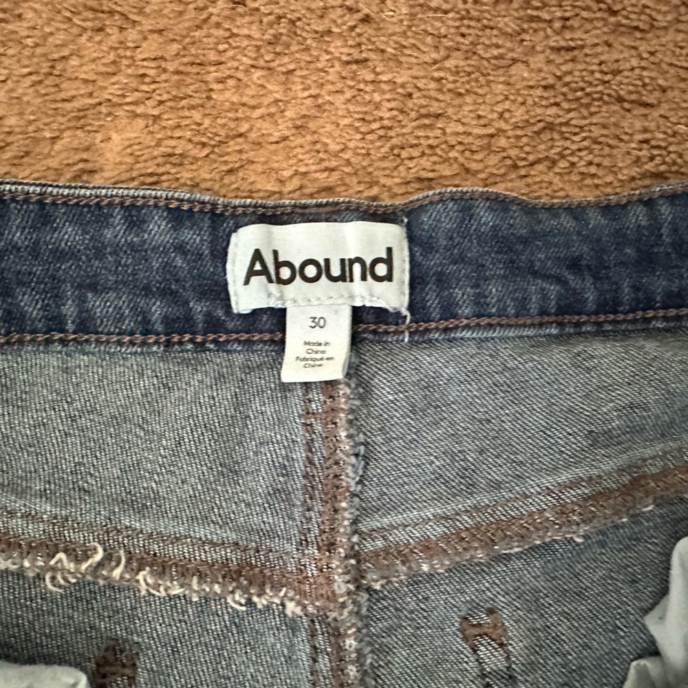 Abound high waisted jean shorts size 30 - Picture 5 of 6